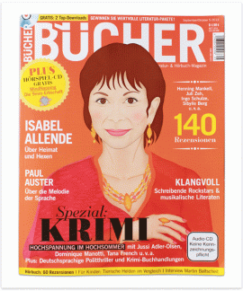 cover illustration "isabel allende" / bücher magazin