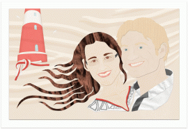 illustrationportraits micha & dana